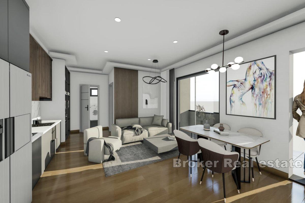 Modern apartments located in a quiet location