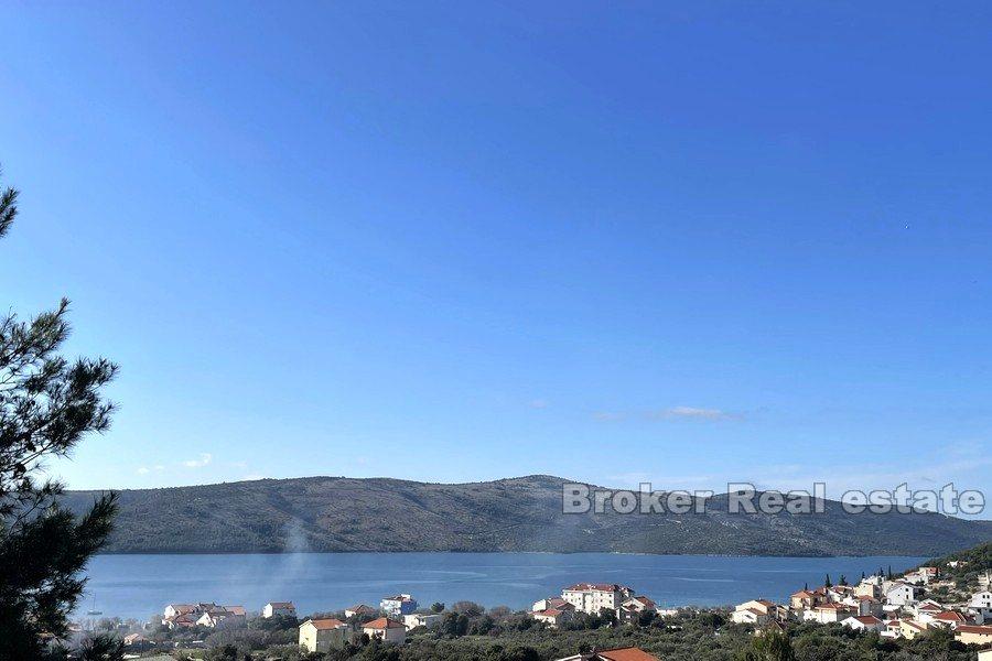 Building land with sea view