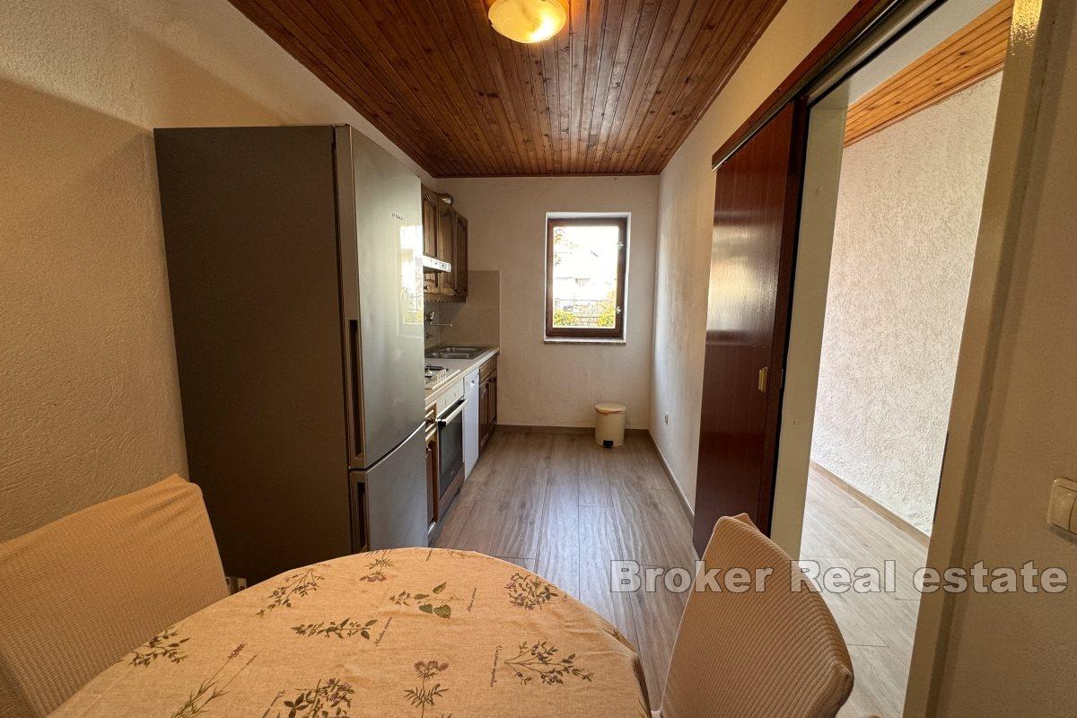 Apartment mit 1 Schlafzimmer und Garten