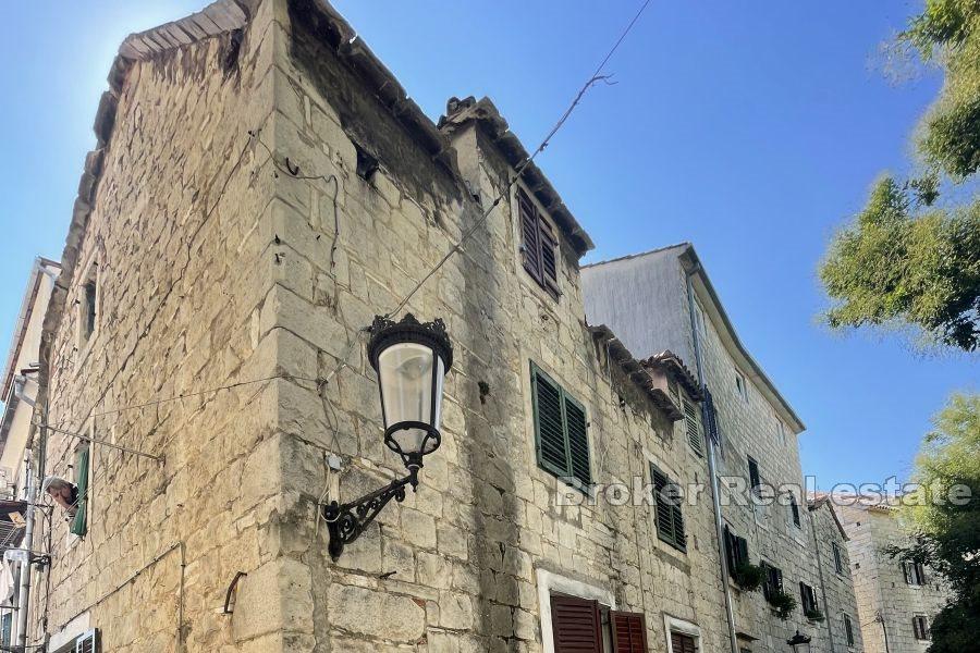 Stone house in the center