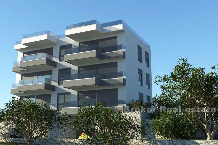 Dvoupokojové apartmány s výhledem na moře