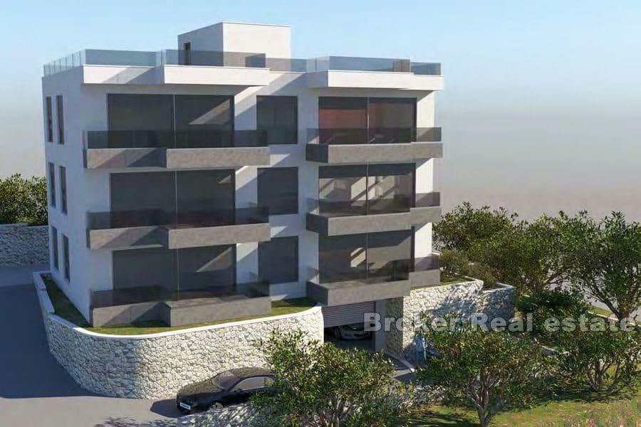 Апартаменты с двумя спальнями с видом на море