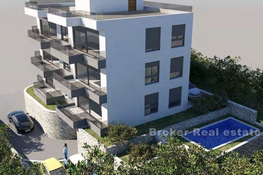 Apartamenty z dwiema sypialniami i widokiem na morze