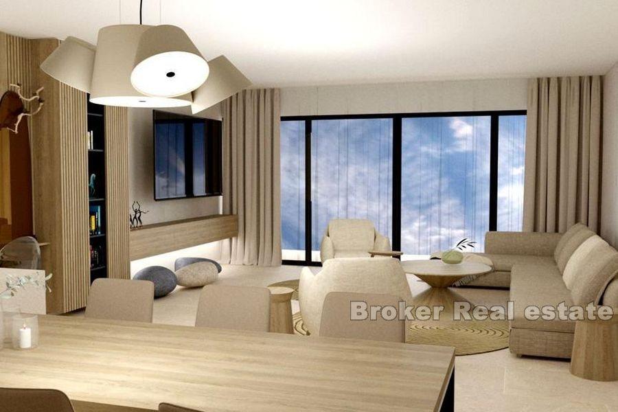 Luksusowy apartament w pierwszym rzędzie do morza