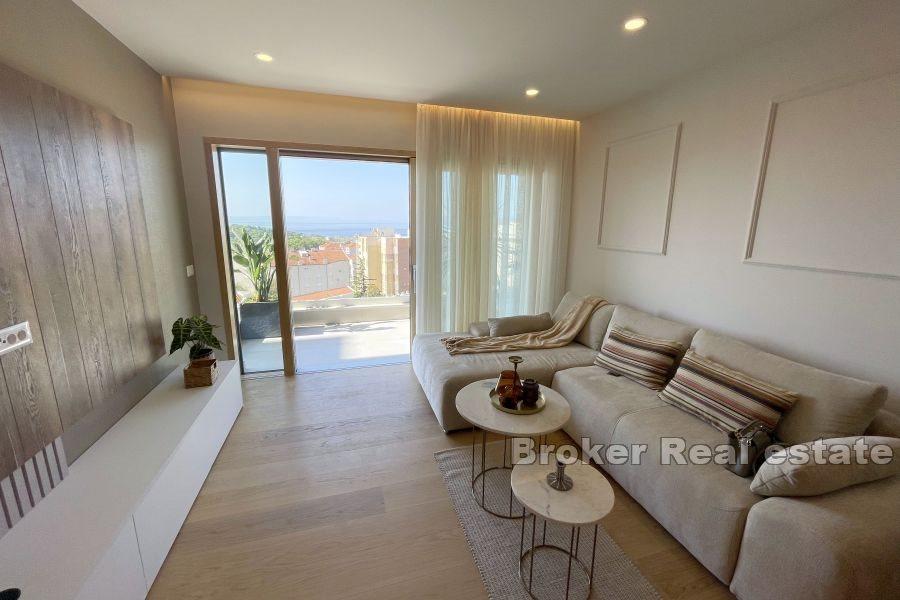 Newly built apartments with sea view