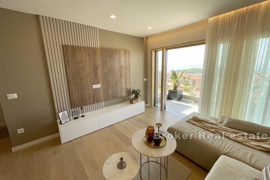 Newly built apartments with sea view