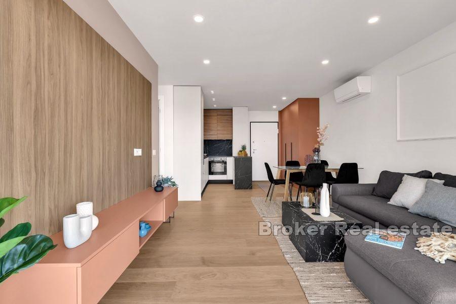Newly built apartments with sea view