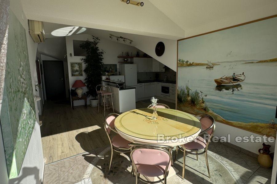 Žnjan - Dvouložnicový apartmán s výhledem na moře