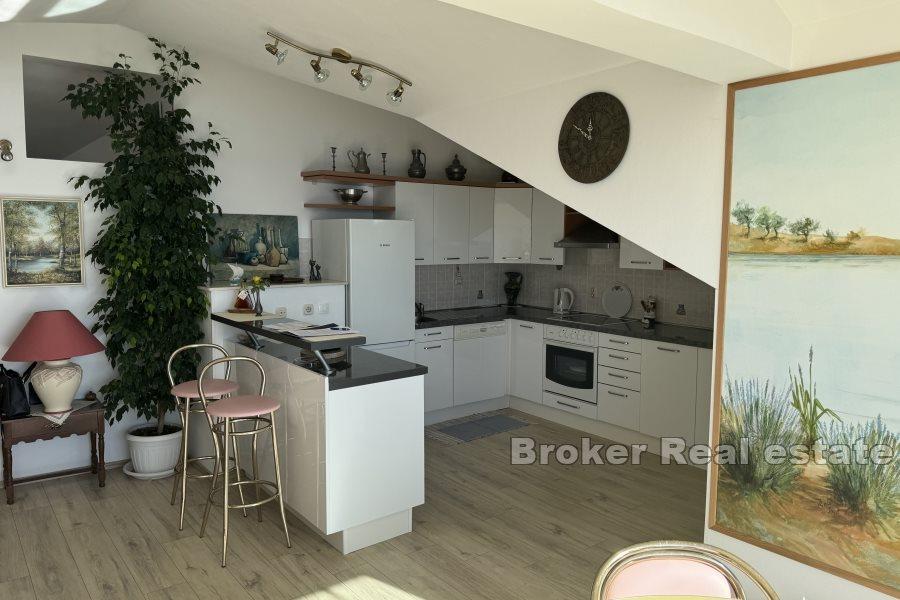 Žnjan - Dvouložnicový apartmán s výhledem na moře