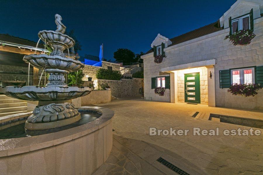 Stone house with swimming pool