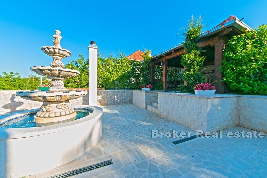 Stone house with swimming pool