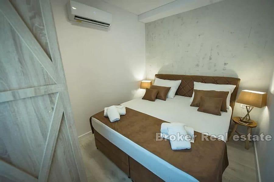 Zenta, moderně zařízený byt v přízemí