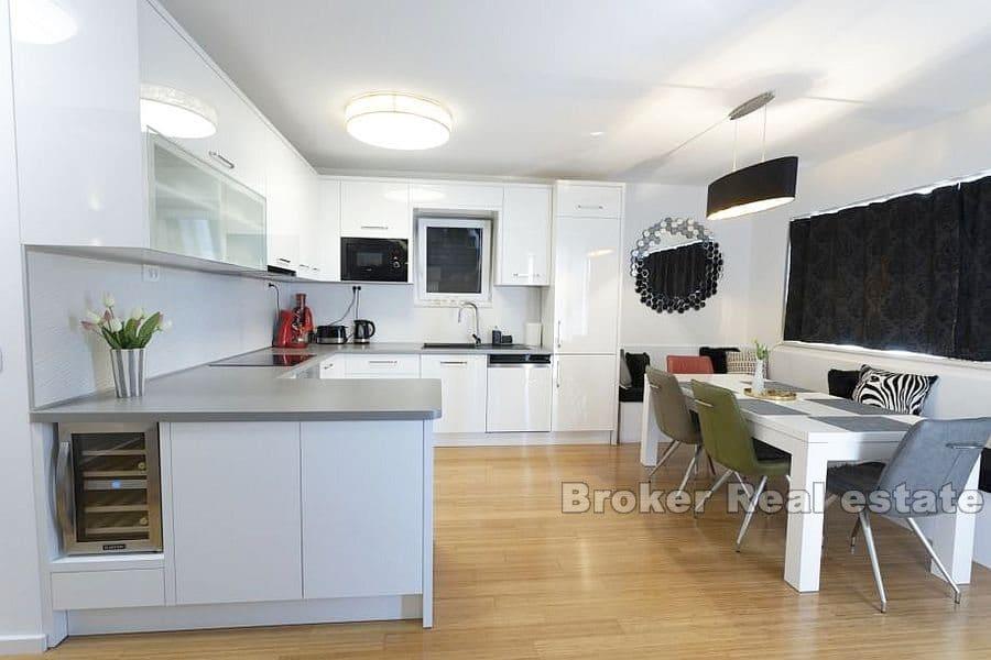 Three bedroom apartment with an open sea view