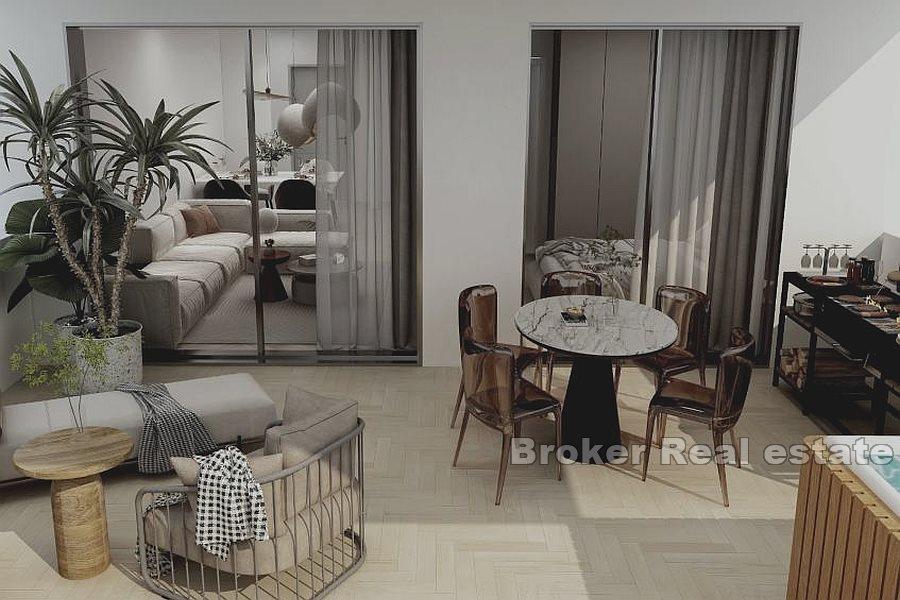 Žnjan - Luxusní apartmán s výhledem na moře