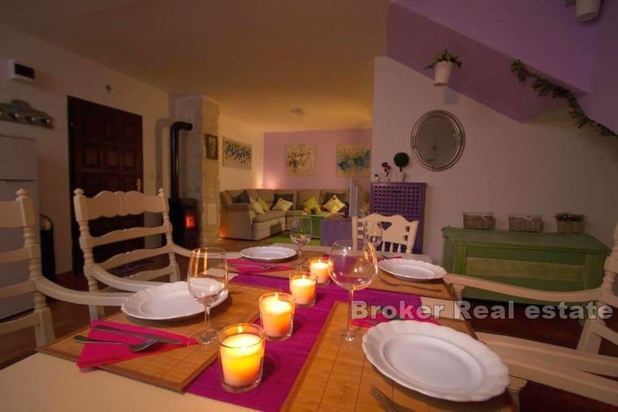 Stone house with pool