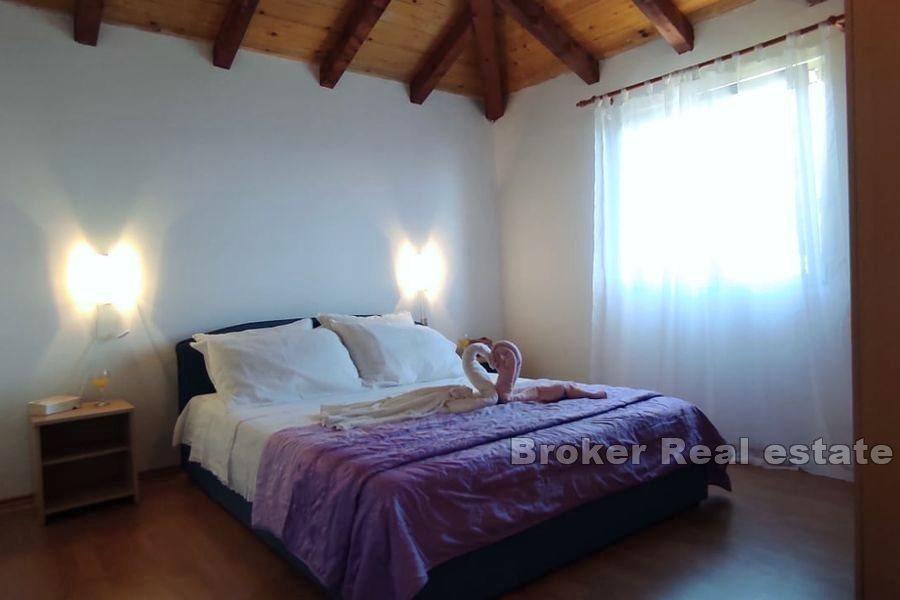 House in the first row to the sea