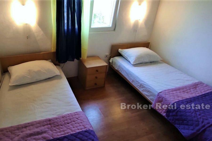 House in the first row to the sea