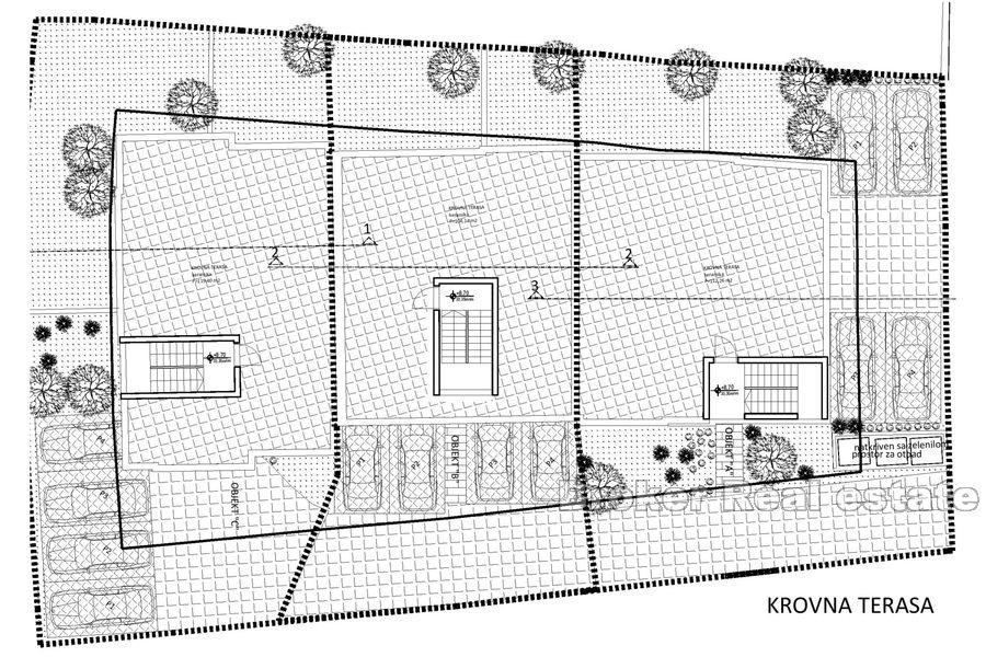 Apartmani u izgradnji sa pogledom na more