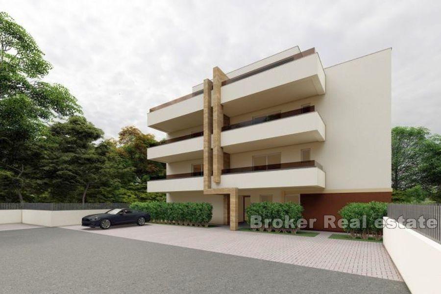 Apartments in new building