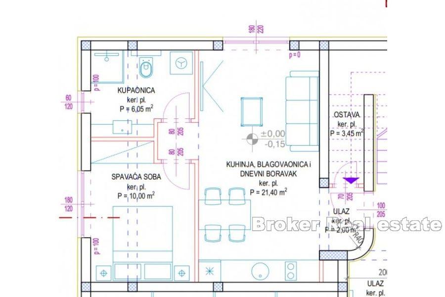 Lägenheter i ny byggnad