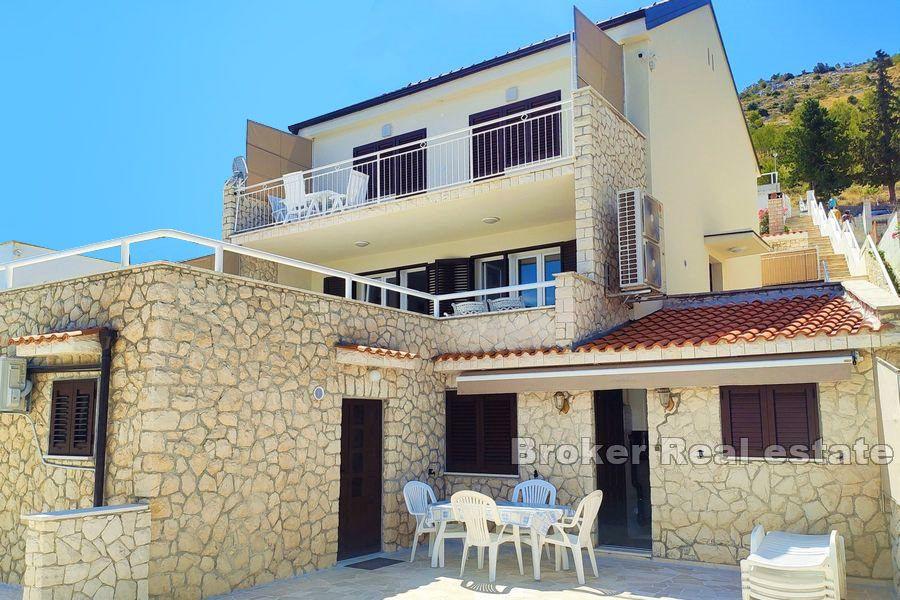 House in the first row to the sea