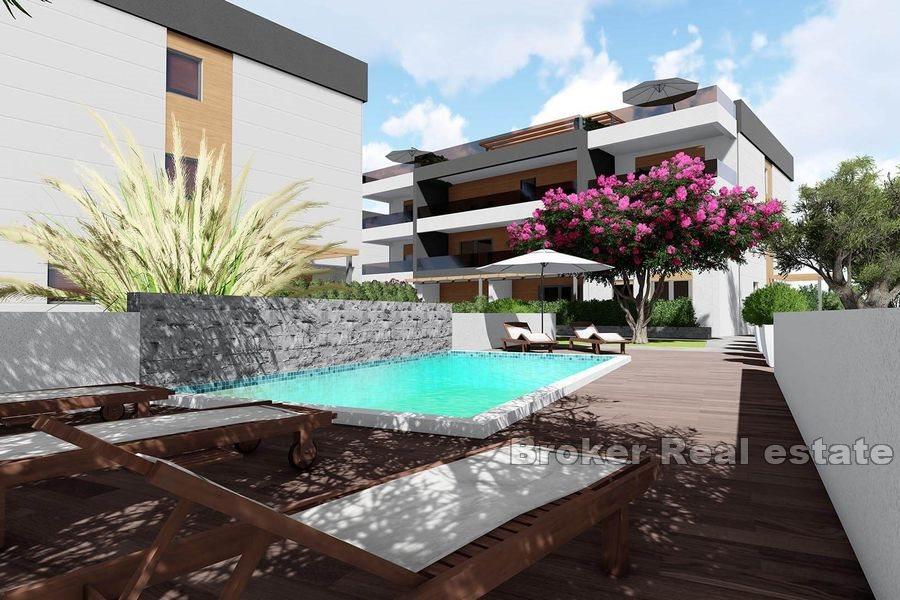 Modern apartments with sea view