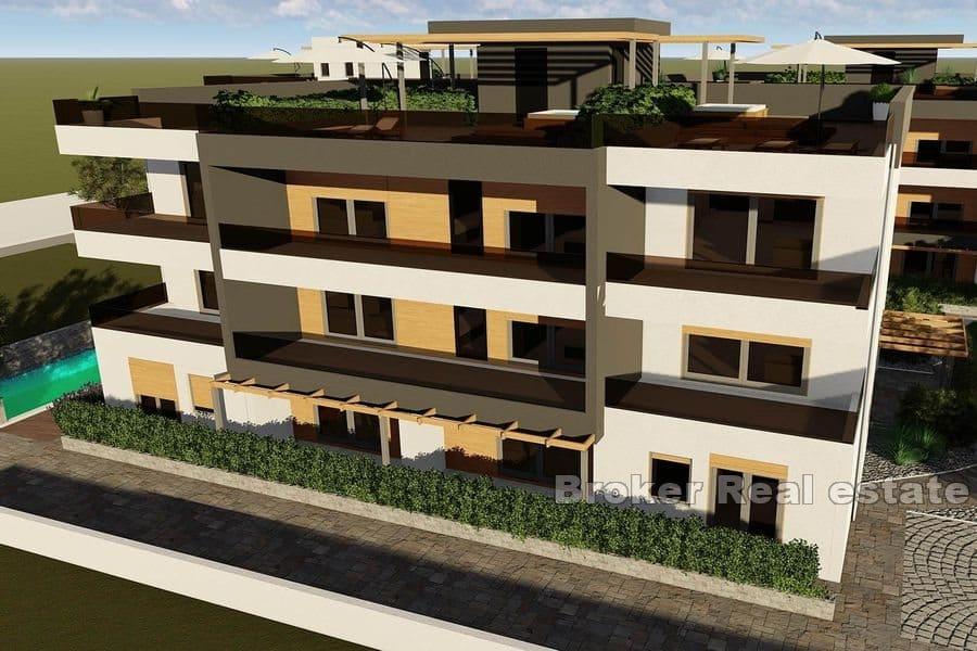 Moderne Apartments mit Meerblick