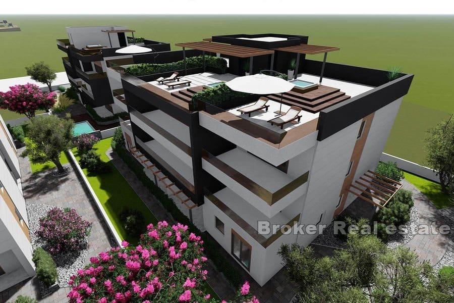 Moderne Apartments mit Meerblick