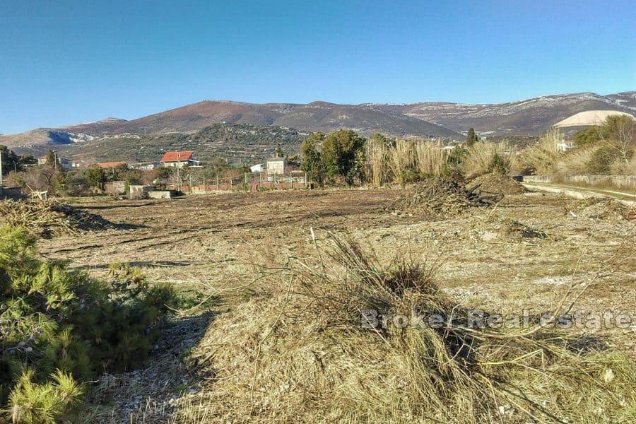Building land near the sea
