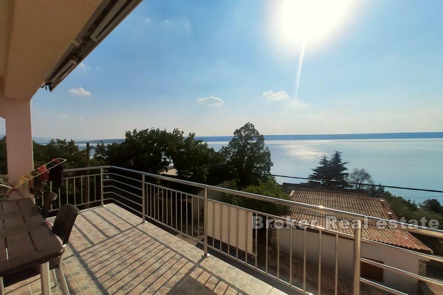 Attractive house with an open view of the sea