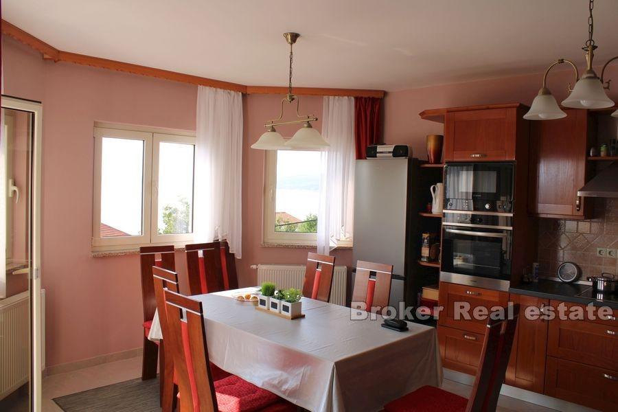 Attractive house with an open view of the sea