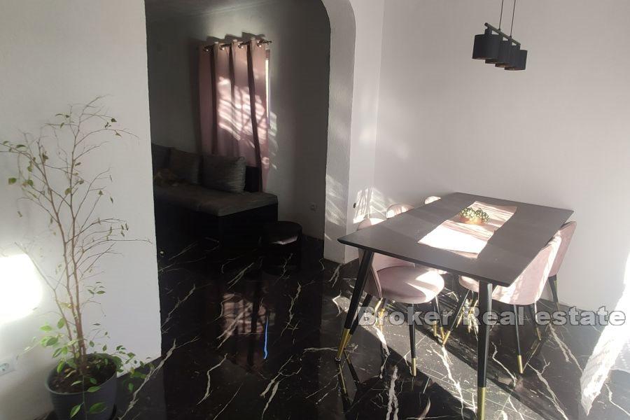 Family house with a yard