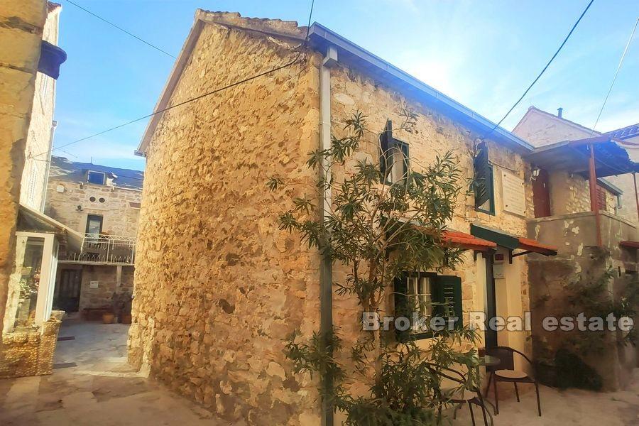 Traditional stone house by the sea
