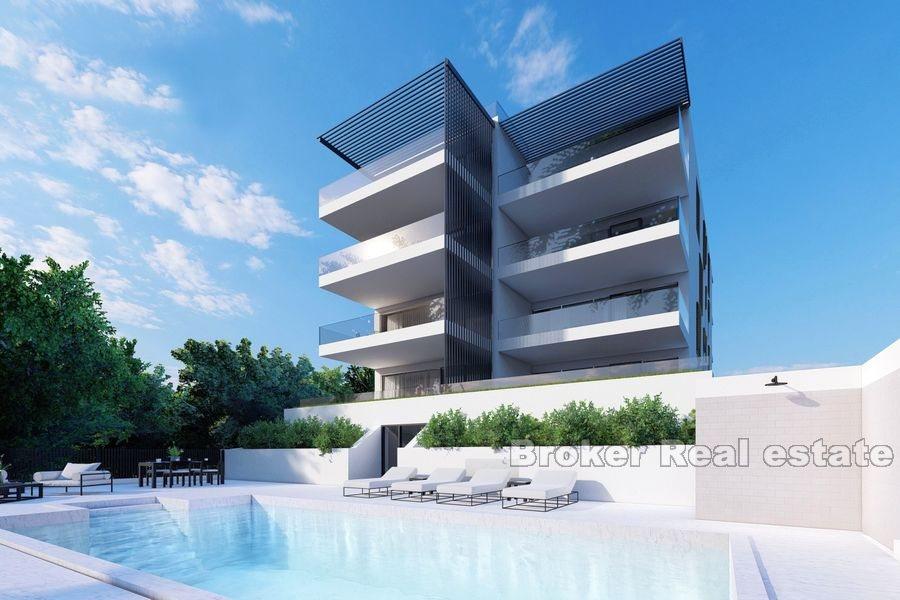 Luxusní apartmány v první řadě k moři