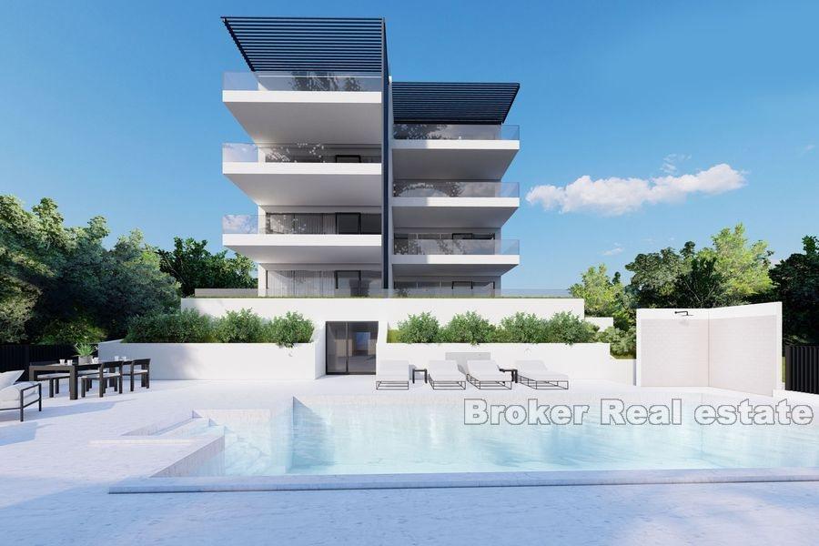 Luxusní apartmány v první řadě k moři