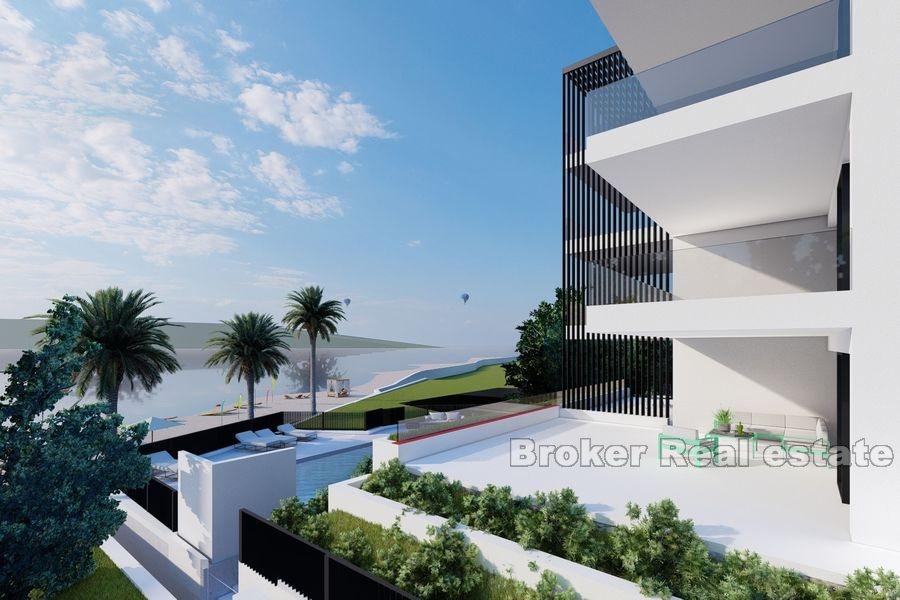 Luxusní apartmány v první řadě k moři