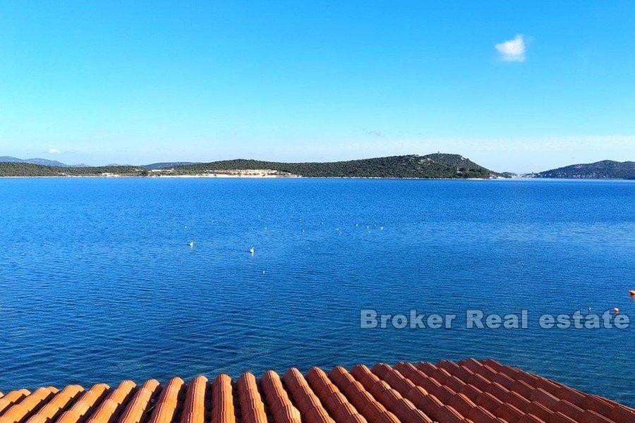 House for renovation, first row to the sea