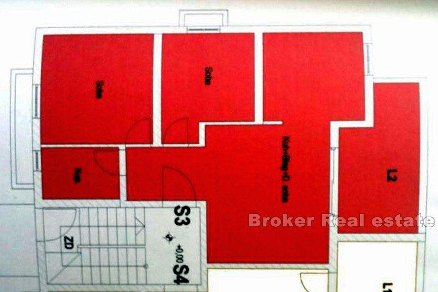 Leilighet med 2 soverom og havutsikt