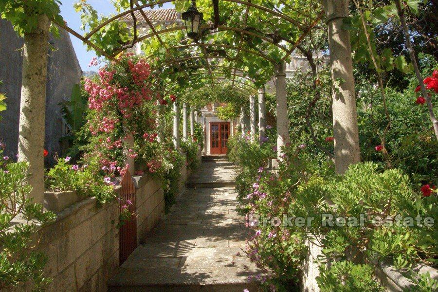 Historic stone villa from the 18th century