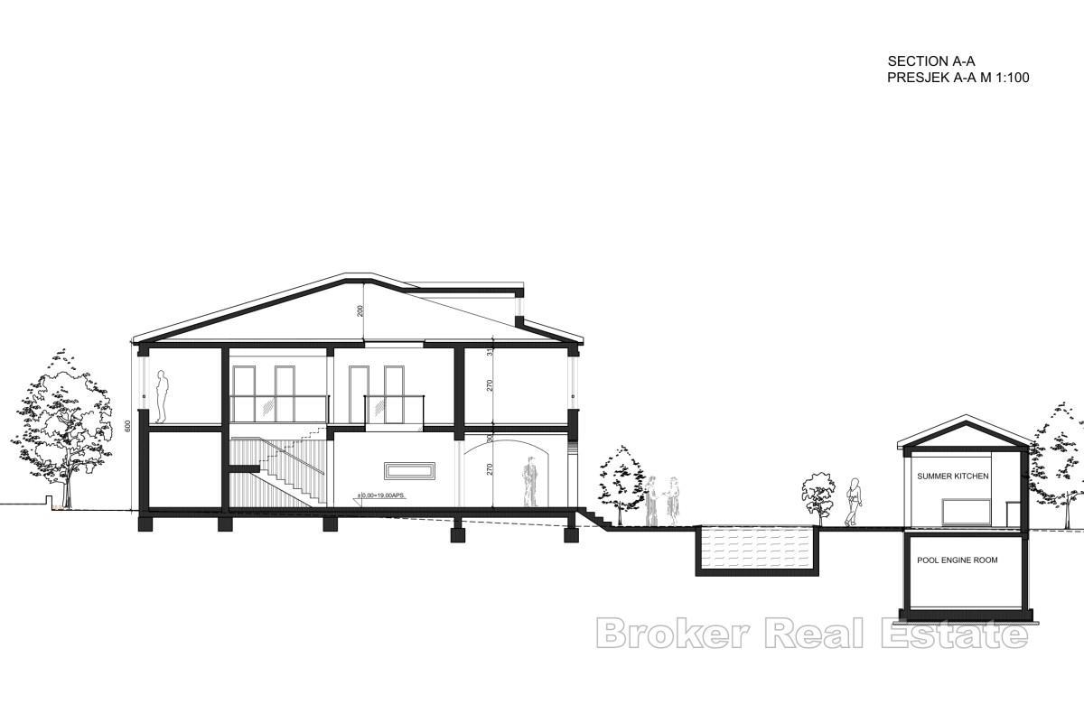 Просторный участок с разрешением на строительство