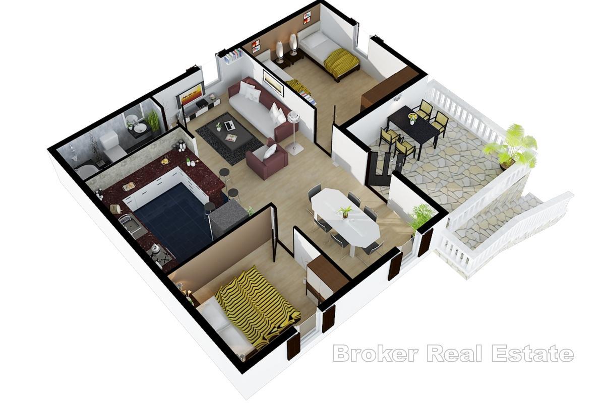 Kuća na jedinstvenoj lokaciji s pogledom na more