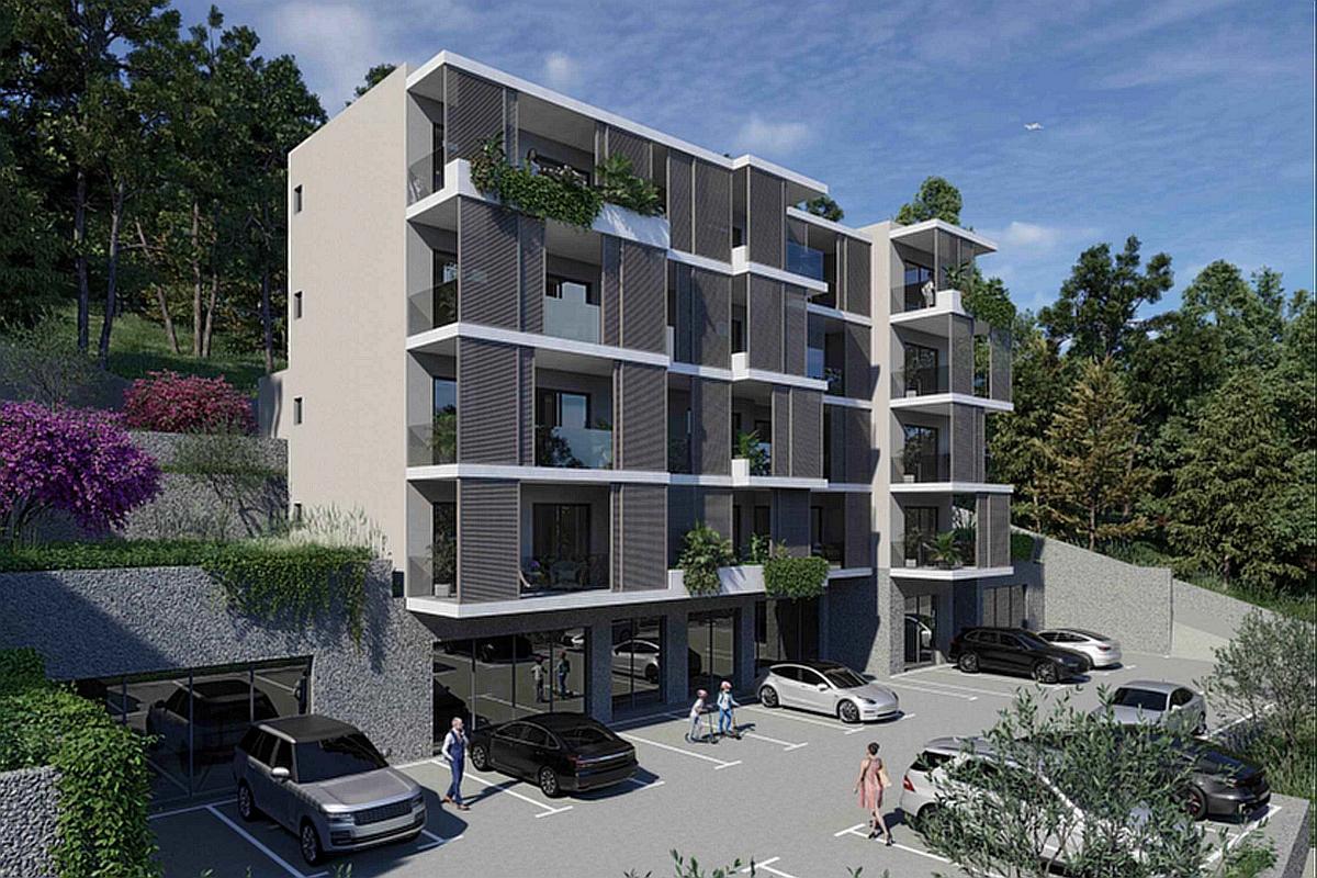 Moderno appartamento con due camere da letto con vista mare