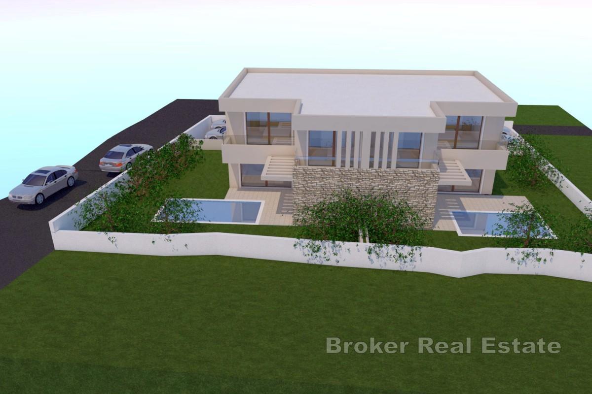Maison moderne avec piscine