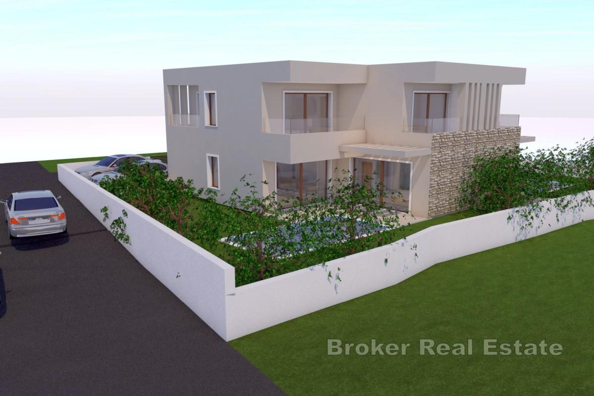 Maison moderne avec piscine