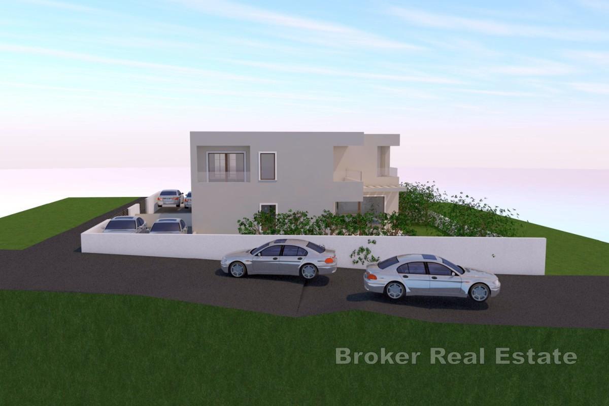 Maison moderne avec piscine