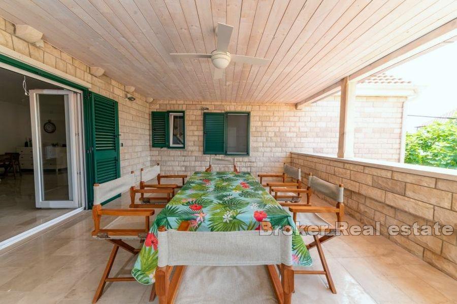 Renovated stone house