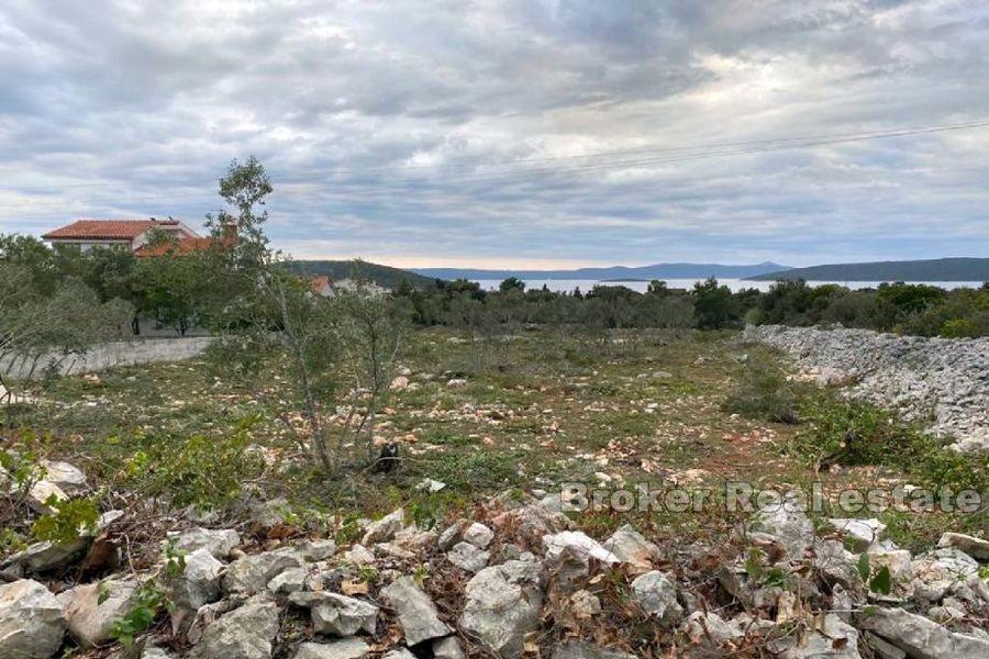 Terrain constructible avec vue mer