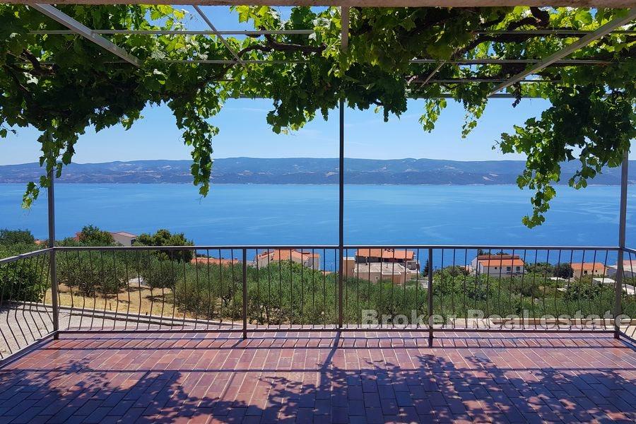 Haus mit offenem Meerblick