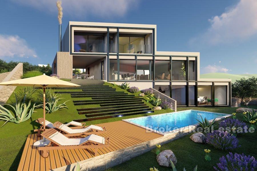 Luxury villa with panoramic view