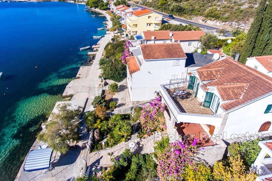 House in the first row to the sea